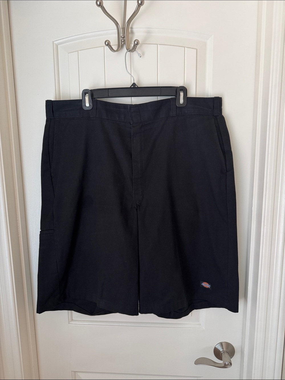 Dickies Black Cargo Work Shorts for Men